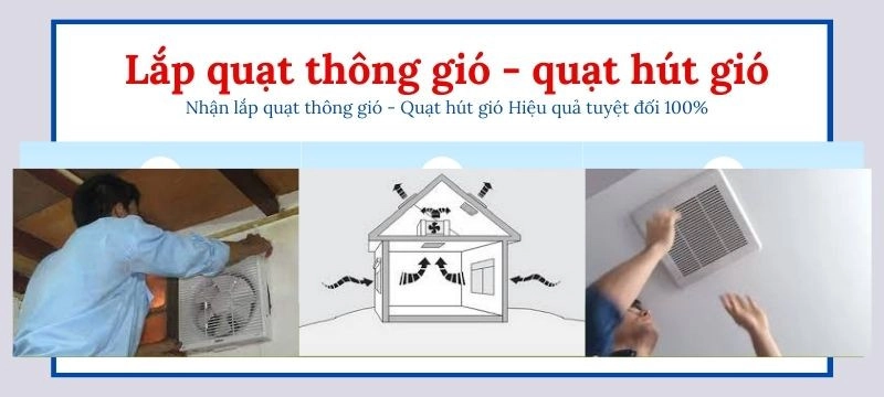 Lắp Quạt Thông Gió Nối Ống Gió Tại Hà Nội – Hiệu Quả – Uy Tín