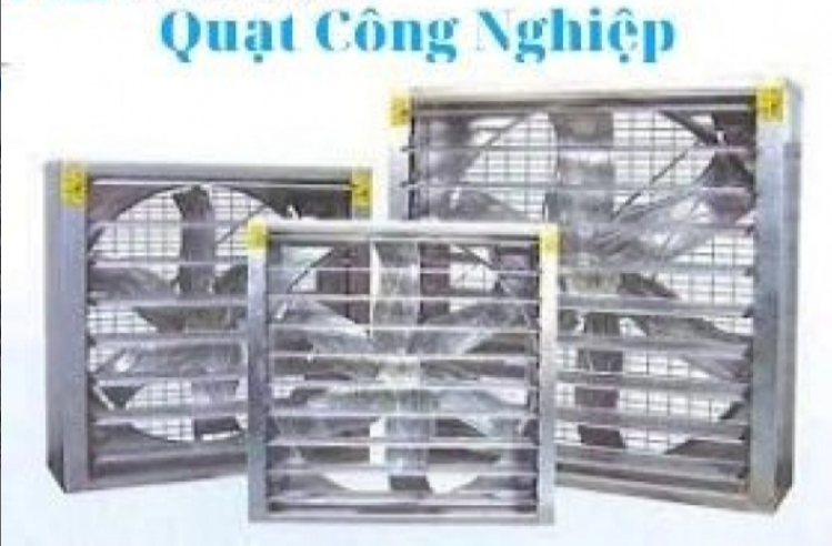 Quạt hút công nghiệp vuông 1380x1380x400